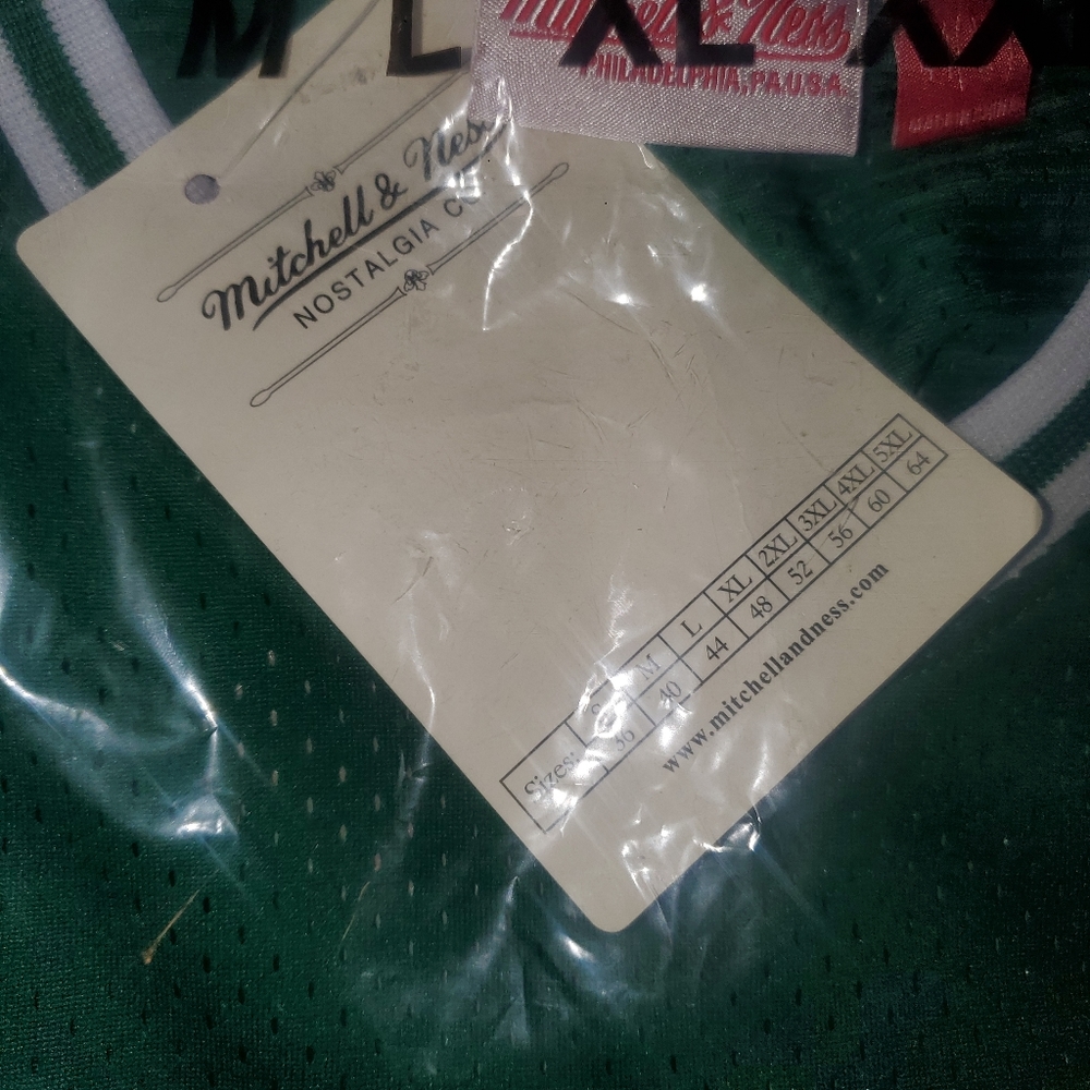 New Mitchell and Ness Boston Celtics Larry Bird Jersey Multiple Sizes - Picture 7 of 7